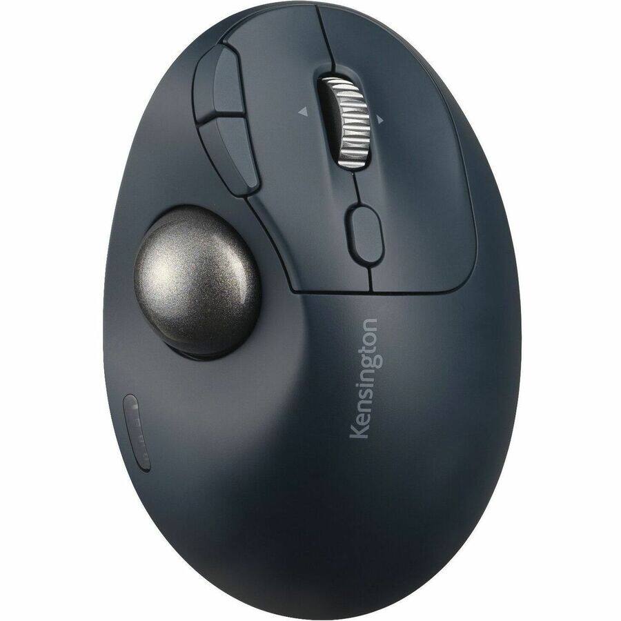 Alt View 7. Kensington - Kensington Pro Fit TB550 Mouse - Optical - Wireless - Bluetooth - 2.40 GHz - Rechargeable - 1600 dpi - Trackball, Scroll - Unknown.