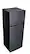 Alt View 3. Loheer - 7.4 Cu. Ft. Top-Mount Refrigerator with Separate Freezer, Glass Shelves & LED Lighting - VCM Steel - BLUE.
