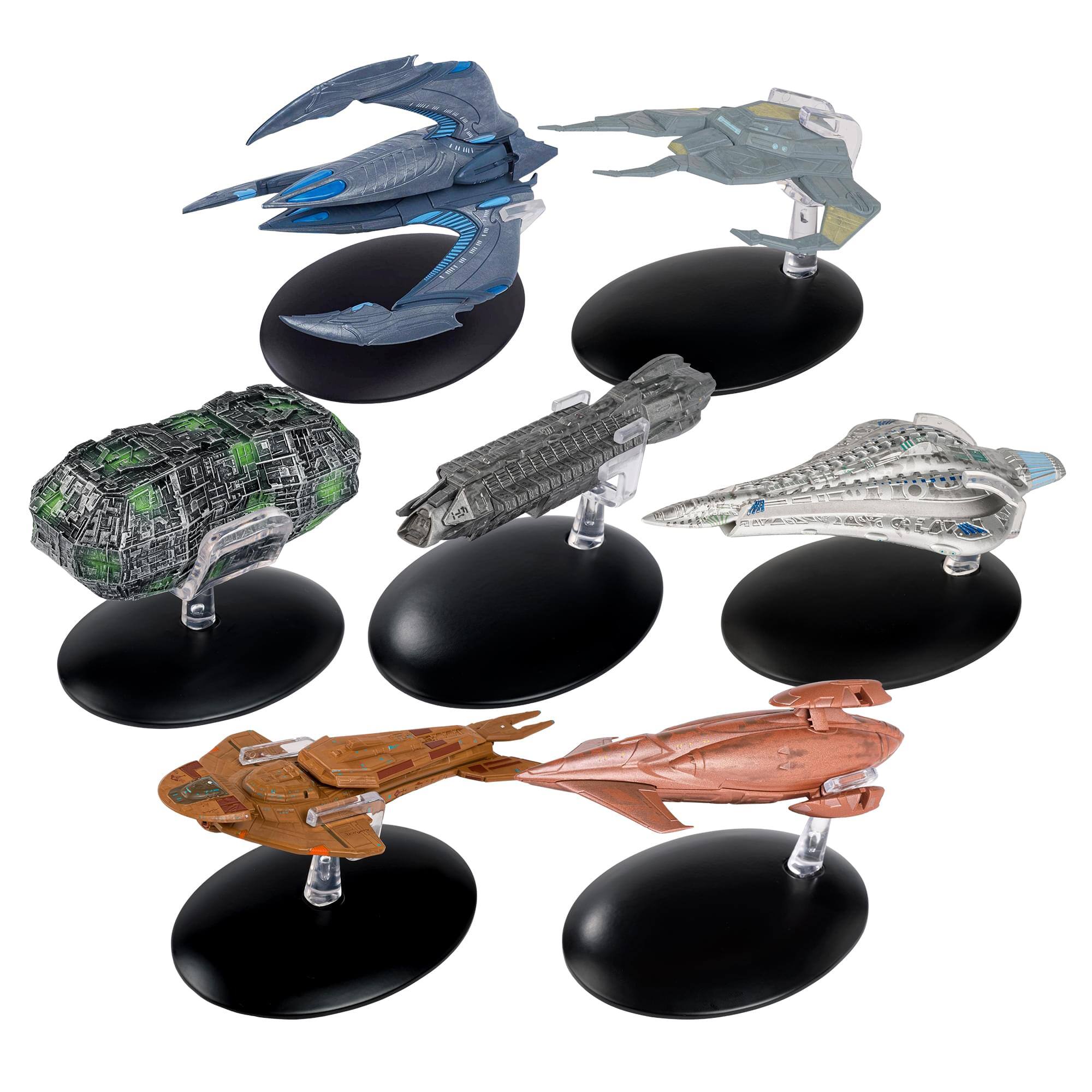 Alt View 2. Eaglemoss - Eaglemoss Star Trek Starship Replica Set of 50 Brand New Original Packaging.