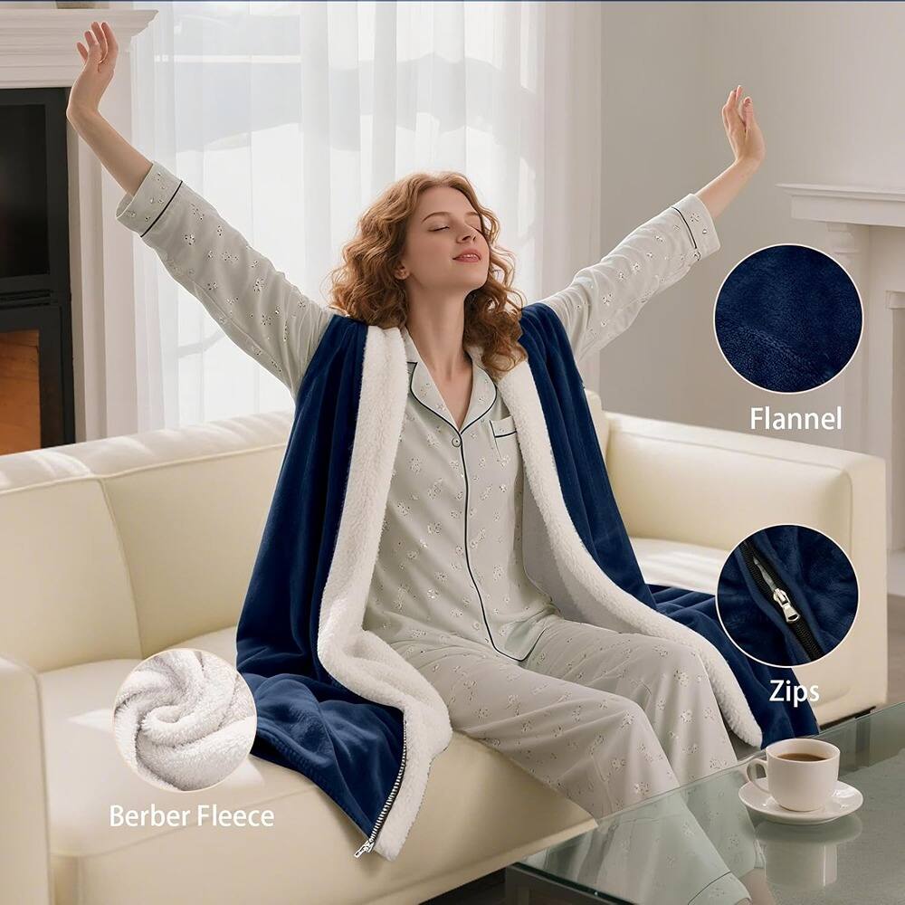 Flannel  
Zips  
Berber Fleece