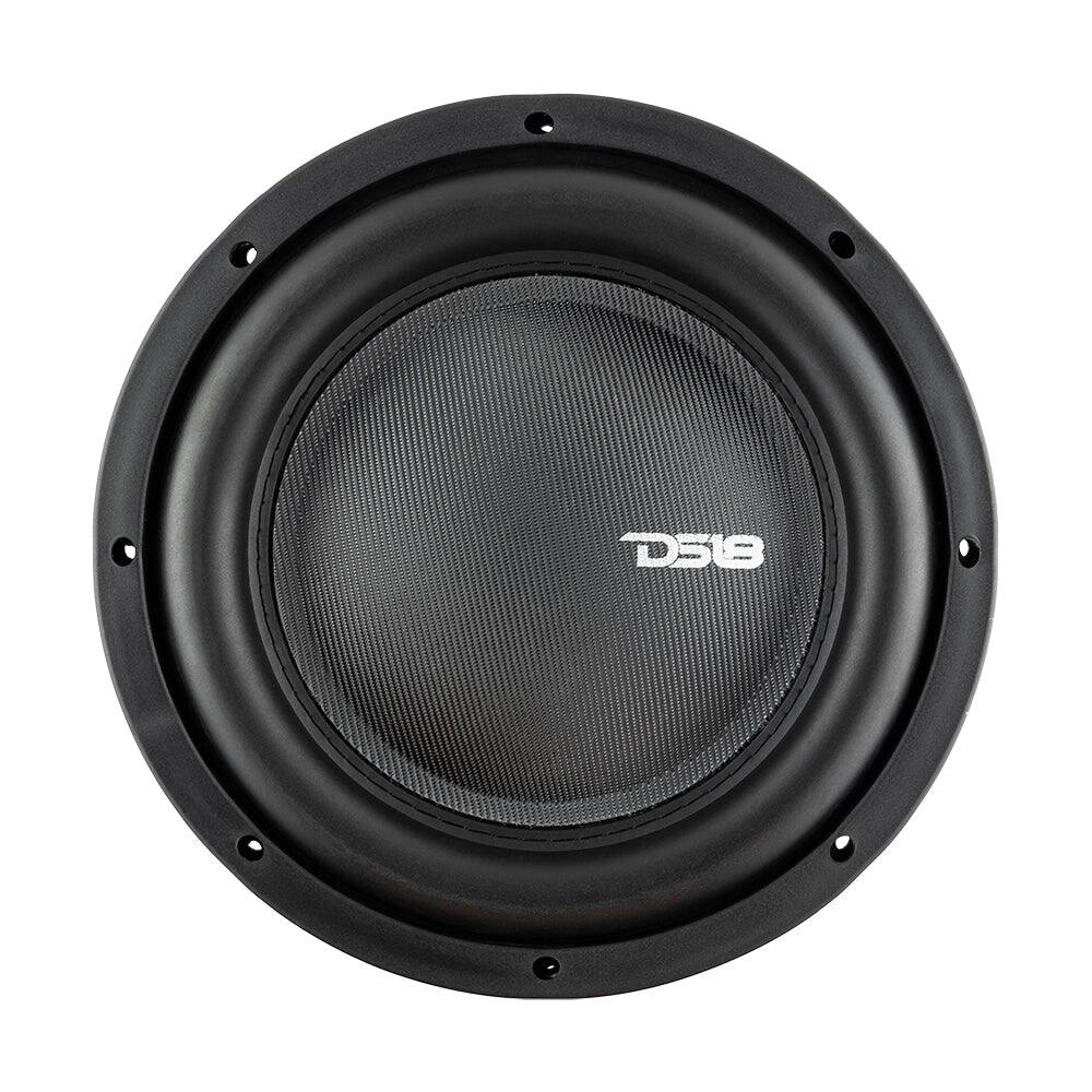 Alt View 1. DS18 Audio - IXS 10" Shallow-Mount Fiber Glass Cone Subwoofer, 600W RMS Dual 4-Ohm.