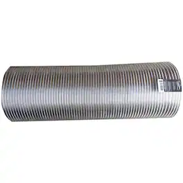 Builder's Best - Semi-Rigid Aluminum Duct 8 Ft, 10" Diameter