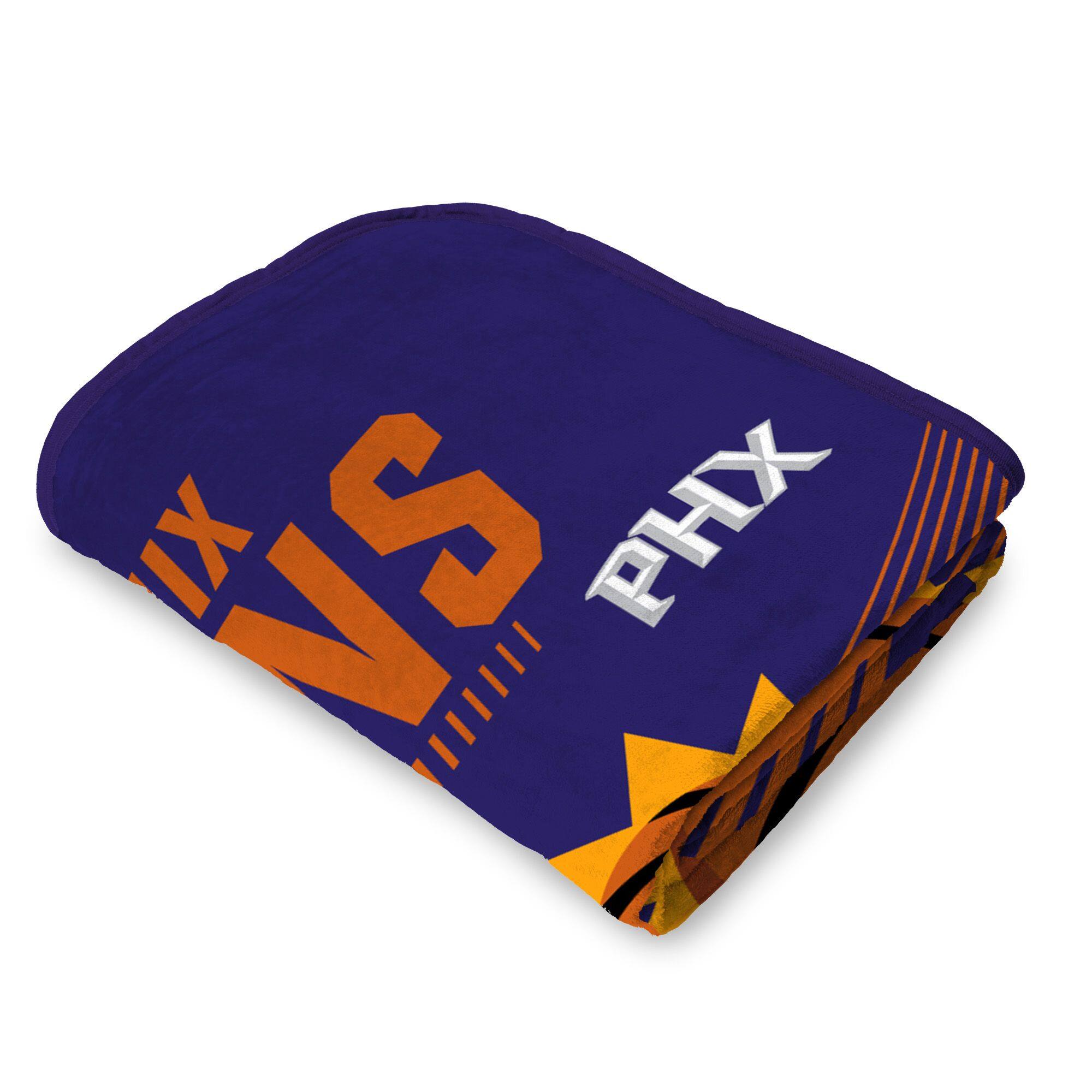 Back. Sweet Home Collection - NBA Phoenix Suns 60" x 80" Raschel Throw Blanket - Purple.