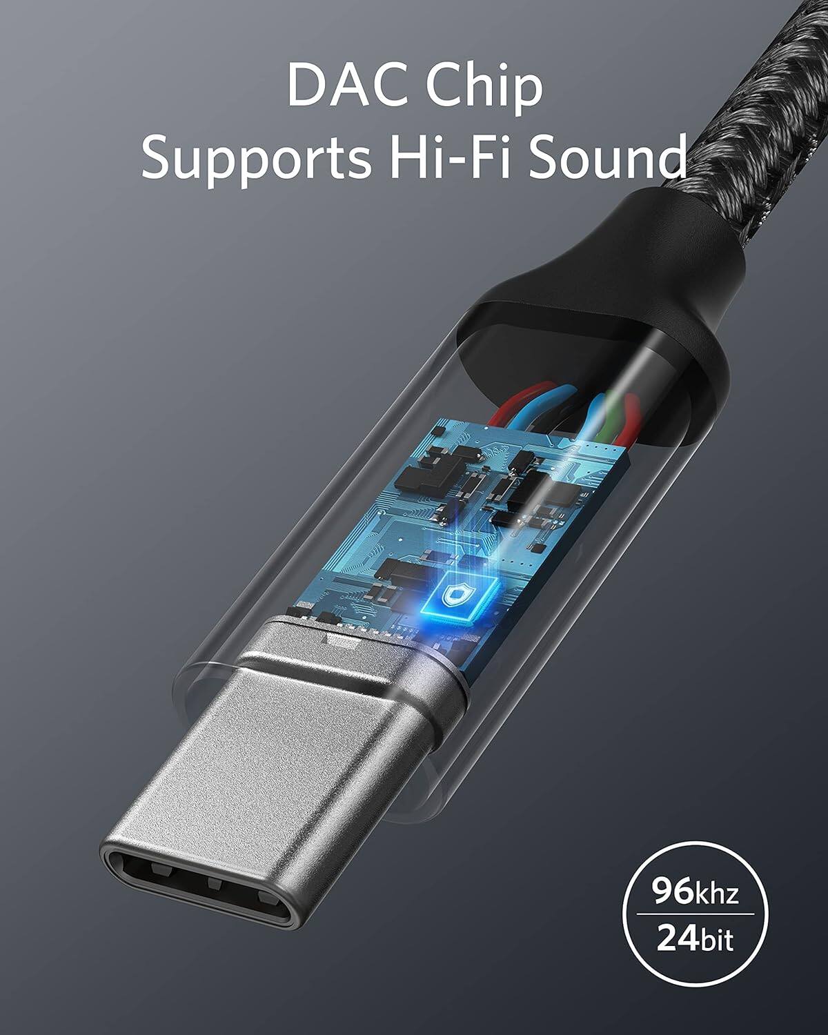 DAC Chip Supports Hi-Fi Sound  
96kHz 24bit