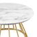 Alt View Zoom 32. Walker Edison - Modern Cage-Base Coffee Table - Faux White Marble.