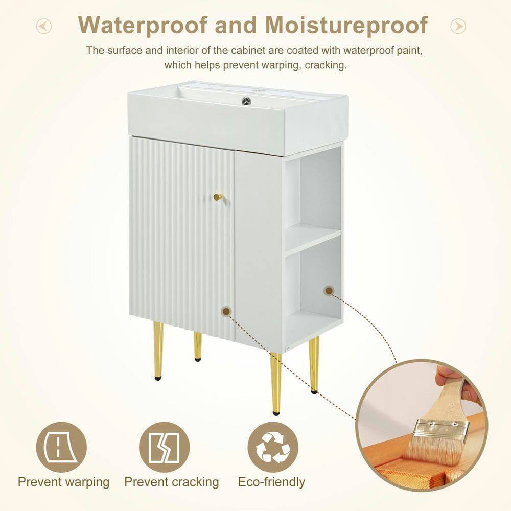Waterproof and Moistureproof

The surface and interior of the cabinet are coated with waterproof paint, which helps prevent warping, cracking.

- Prevent warping
- Prevent cracking
- Eco-friendly