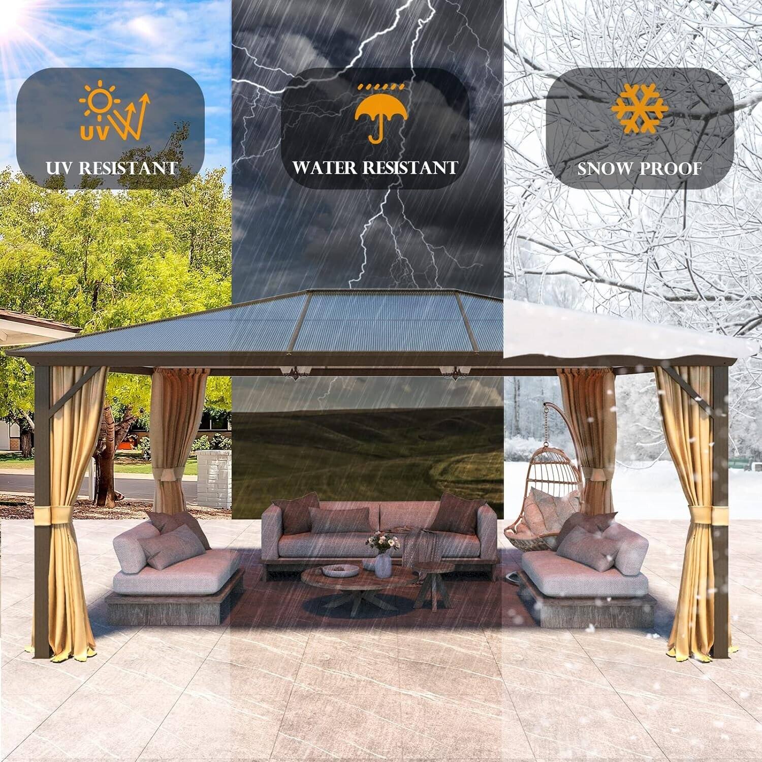 UV RESISTANT  
WATER RESISTANT  
SNOW PROOF