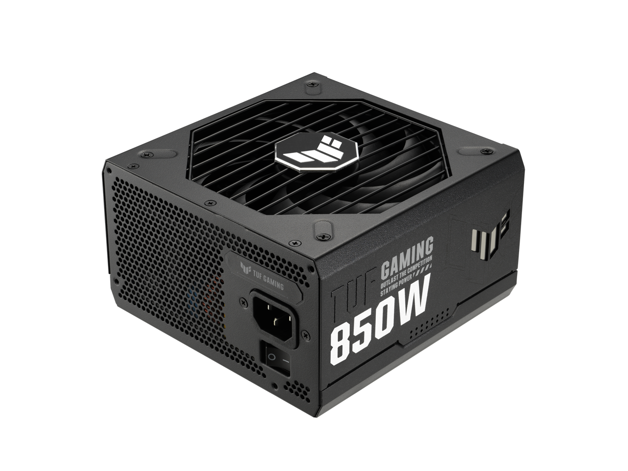 ASUS - TUF Gaming 850W Gold, ATX 3.0, Modular, 80+ Gold, Military-grade, Dual Ball Bearing, Axial-tech Fan