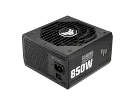 ASUS - TUF Gaming 850W Gold, ATX 3.0, Modular, 80+ Gold, Military-grade, Dual Ball Bearing, Axial-tech Fan