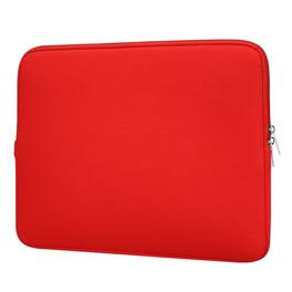 Unique Bargains - Laptop Case - Polyester Computer Sleeve Carrying Bag, Shockproof Protective Cover for 11" Notebook - Red