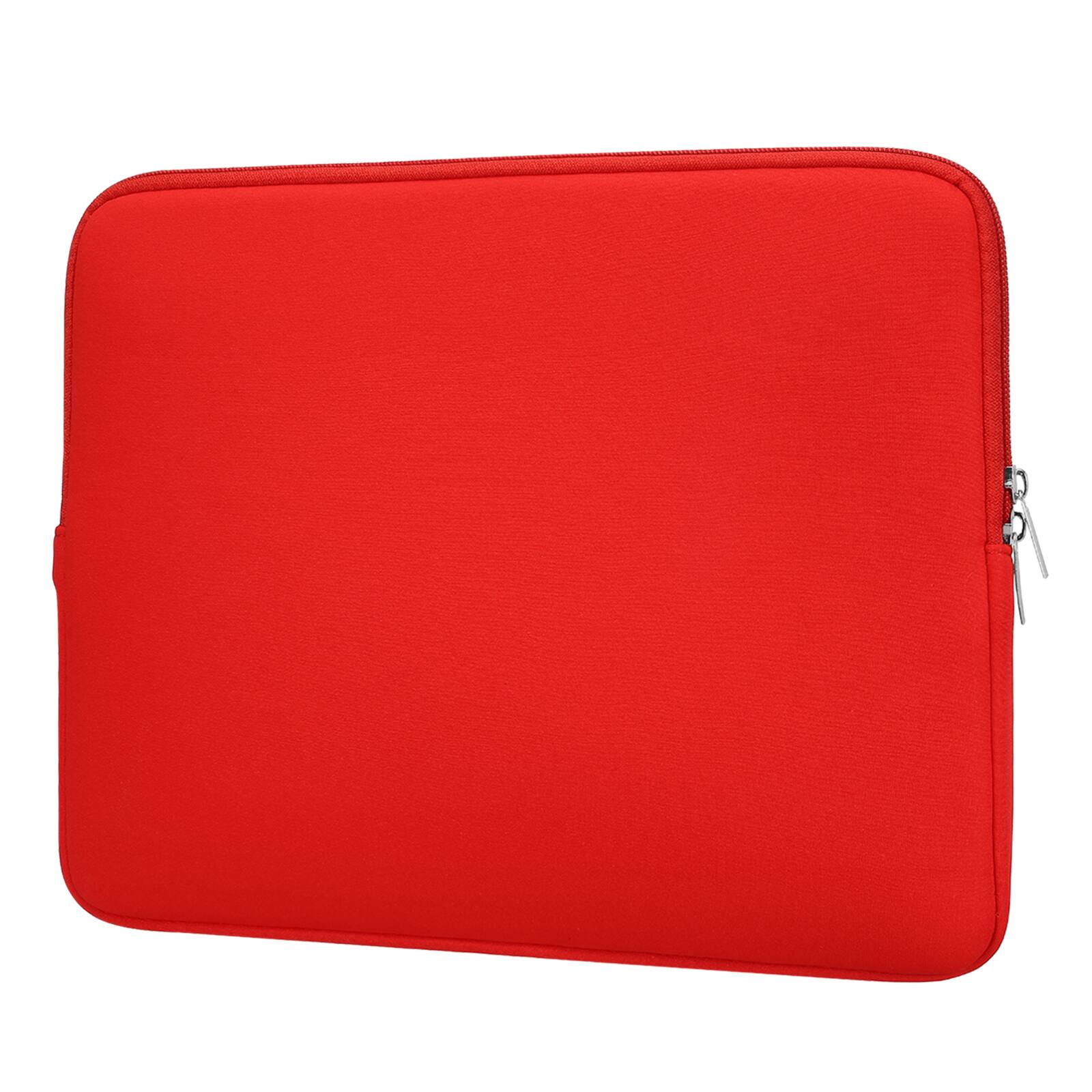 Front. Unique Bargains - Laptop Case - Polyester Computer Sleeve Carrying Bag, Shockproof Protective Cover for 11" Notebook - Red.