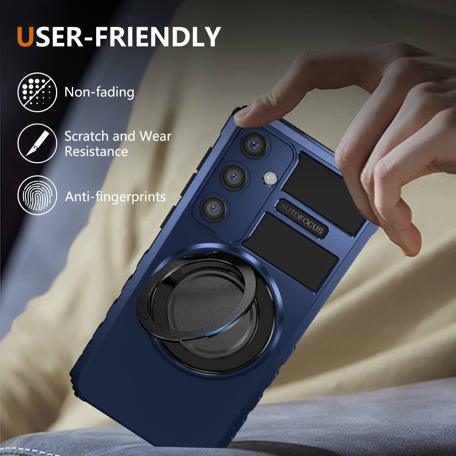 USER-FRIENDLY

- Non-fading
- Scratch and Wear Resistance
- Anti-fingerprints

AUTOFOCUS