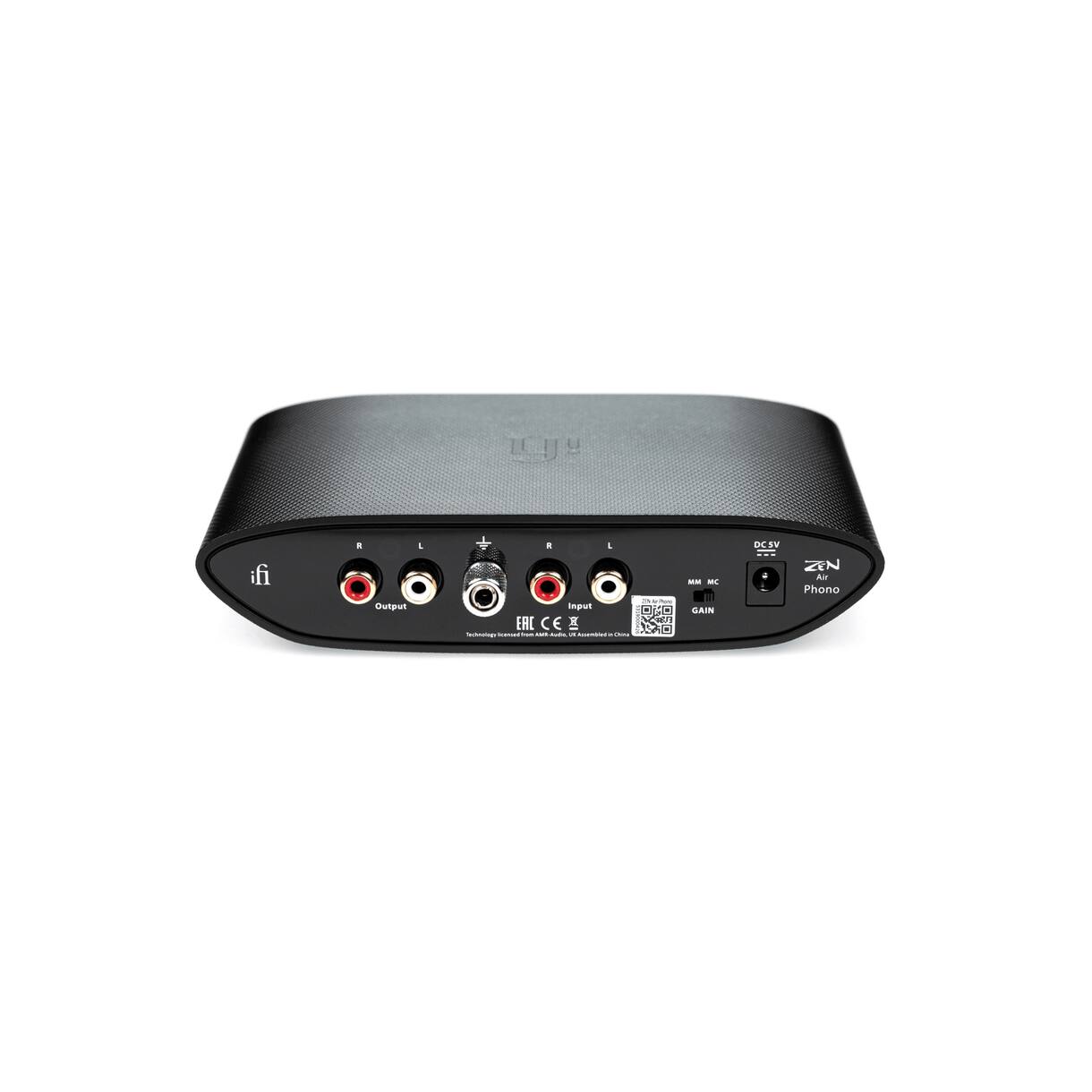 1U ifi  
Duet Pro  
Input  
EAICE EAC CE  
x  
: i : : I - - I - -- -  
CAIN OESV  
ZN  
Phono  
Output  
EAR Input  
MM MC  
GAIN  
DC5V  
CE  
UL Listed  
China