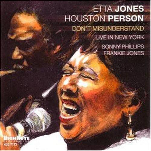 Etta Jones & Houston Person - Don't Misunderstand   - COMPACT DISCS [CD]