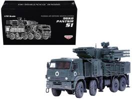 Pantsir S1 96K6 Self-Propelled Air Defense Weapon System "Ukraine War" Russian Army 1/72 Diecast Model by Panzerkampf