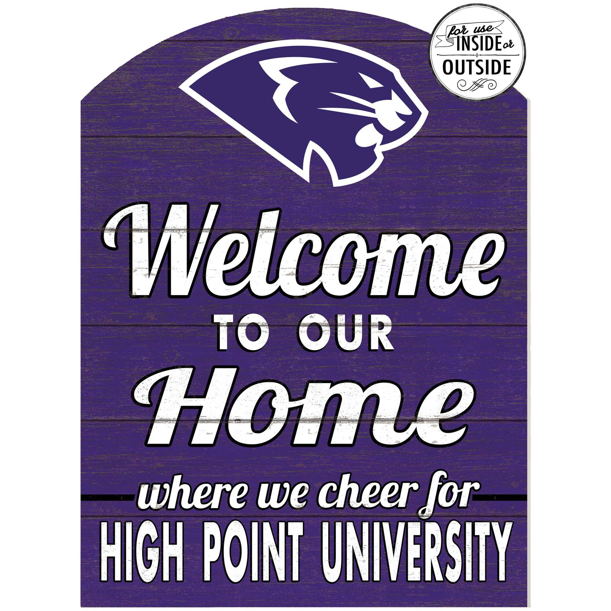 High Point Panthers 16'' x 22'' Indoor/Outdoor Marquee Sign
