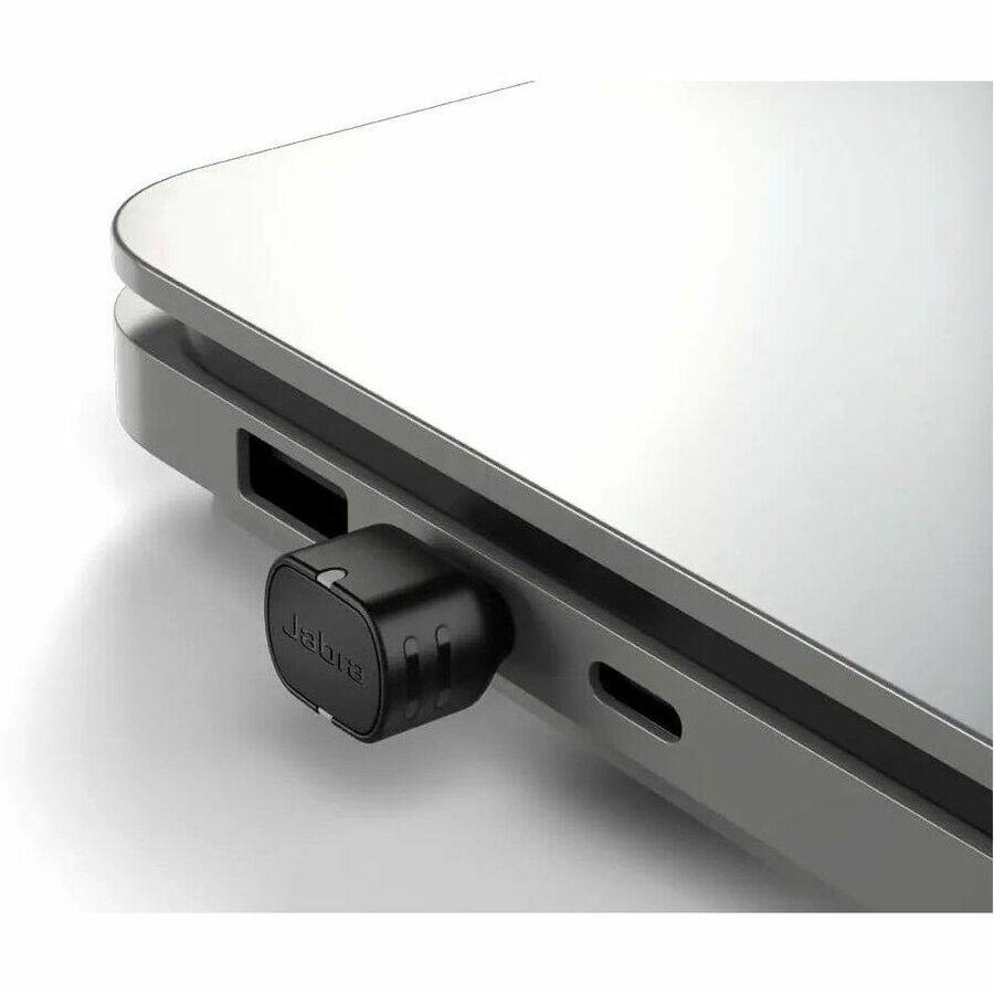 Alt View 2. Jabra - Jabra LINK 390c Bluetooth 5.3 Bluetooth Adapter for Bluetooth Headset, Desktop Computer - USB Type C - Black.
