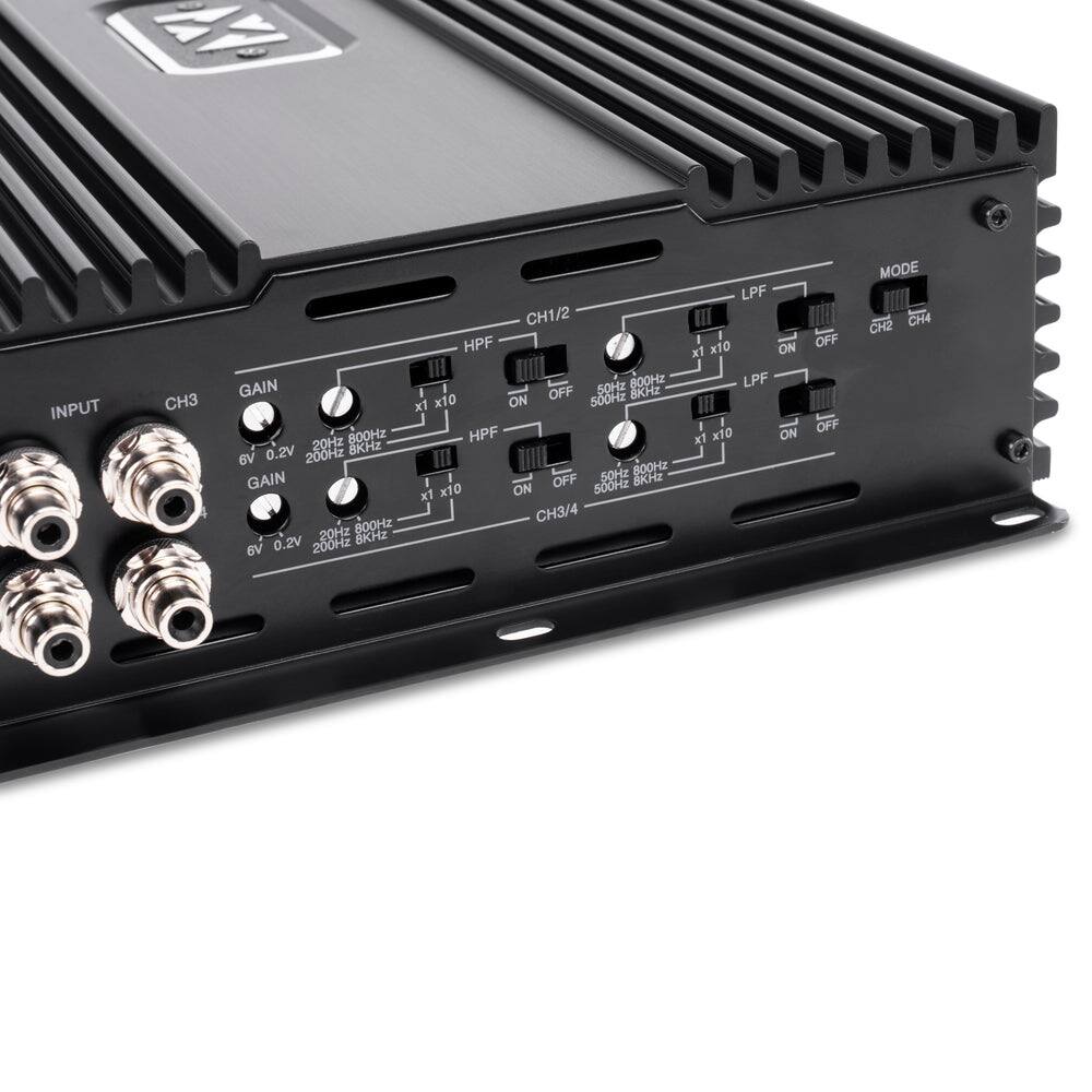 V INPUT CH3 GAIN 20Hz 800Hz 0.2V 200Hz BKHz eV GAIN 20Hz 800Hz 0.2V 200Hz BKHz 6V CH1/2 HPF I 50Hz 800Hz OFF 500Hz BKHz x1 x10 ON HPF 50Hz 800Hz OFF 500Hz BKHz x1 x10 ON CH3/4 LPF I x1 x10 ON LPF 1 x1 XTD ON OFF OFF MODE CH2 CH4