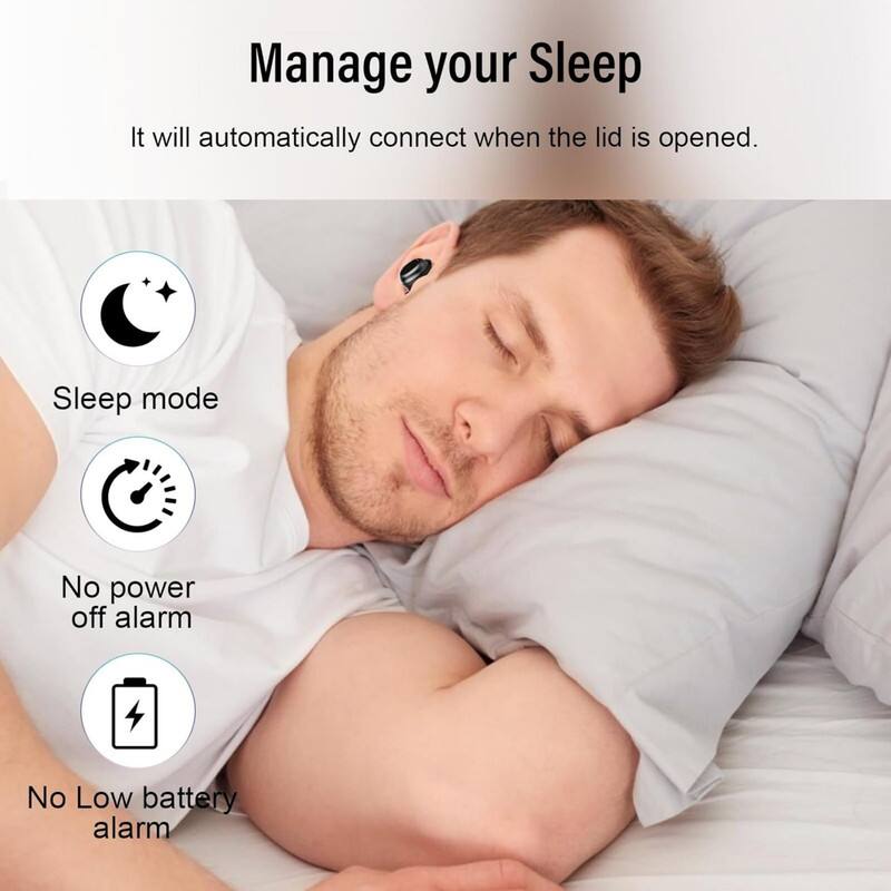 Manage your Sleep

It will automatically connect when the lid is opened.

- Sleep mode
- No power off alarm
- No Low battery alarm
