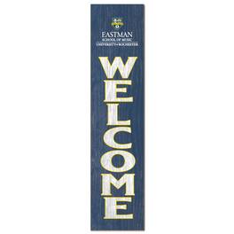 Jardine - Rochester Yellow Jackets 12'' x 48'' Welcome Outdoor Leaner - Blue