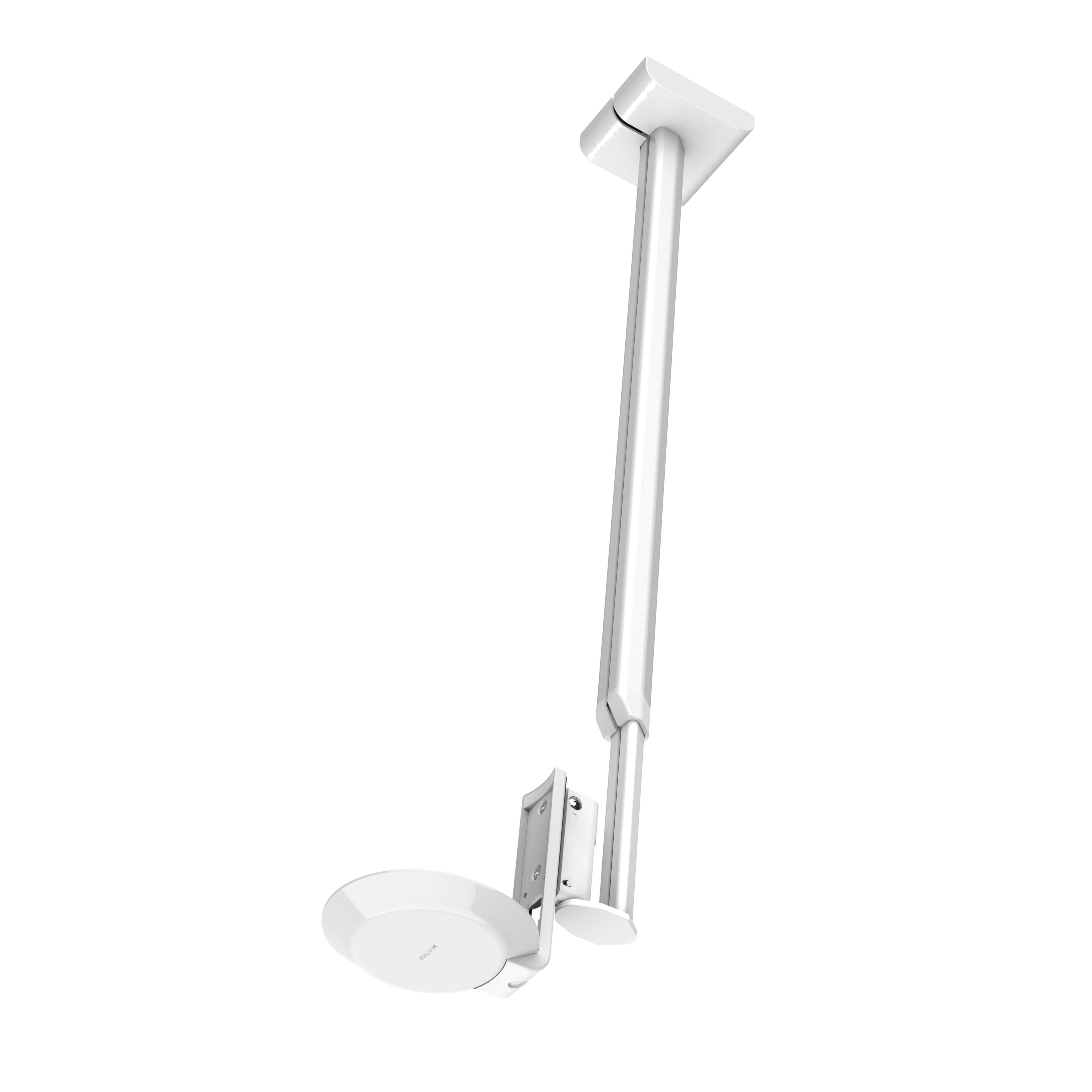 Alt View 4. Flexson - FLEXSON Adjustable Ceiling Mount for Sonos ERA 100 (White, Single) - "NA".