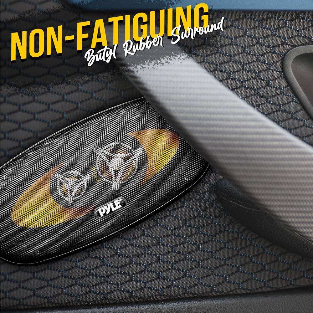 NON-FATIGUING  
Butyl Rubber Surround