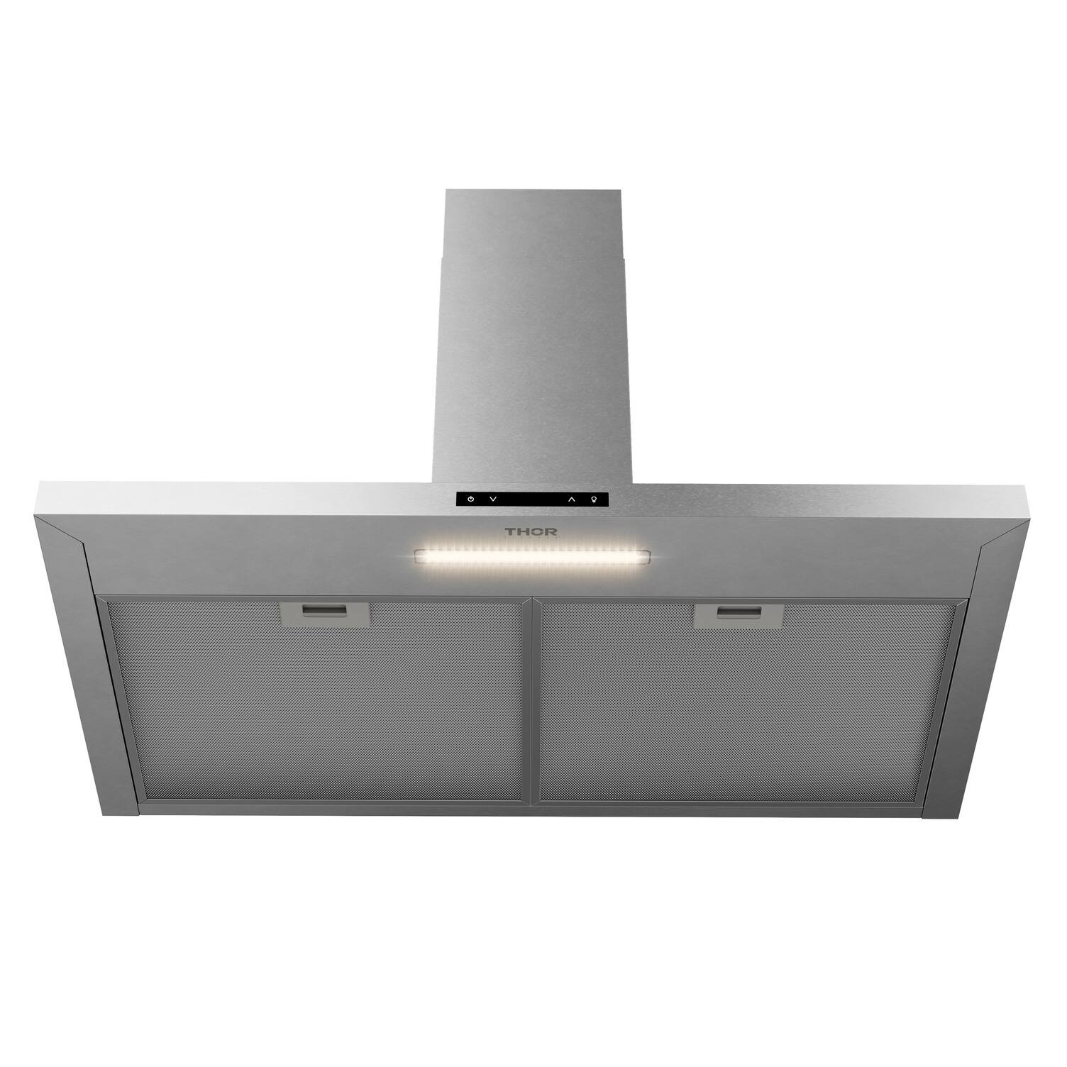 Alt View 11. Thor Kitchen - 36 Inch Pyramid Range Hood - Stainless Steel.