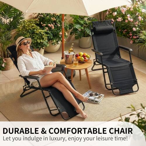 DURABLE & COMFORTABLE CHAIR  
Let you indulge in luxury, enjoy your leisure time!