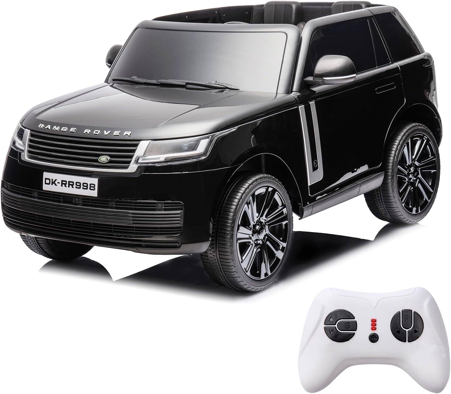 Homhougo 24V Licensed Land Rover 2 Seater Kids Ride On Truck with ...