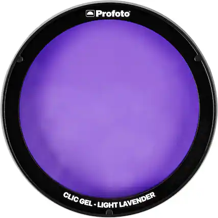Profoto CLIC GEL - LIGHT LAVENDER