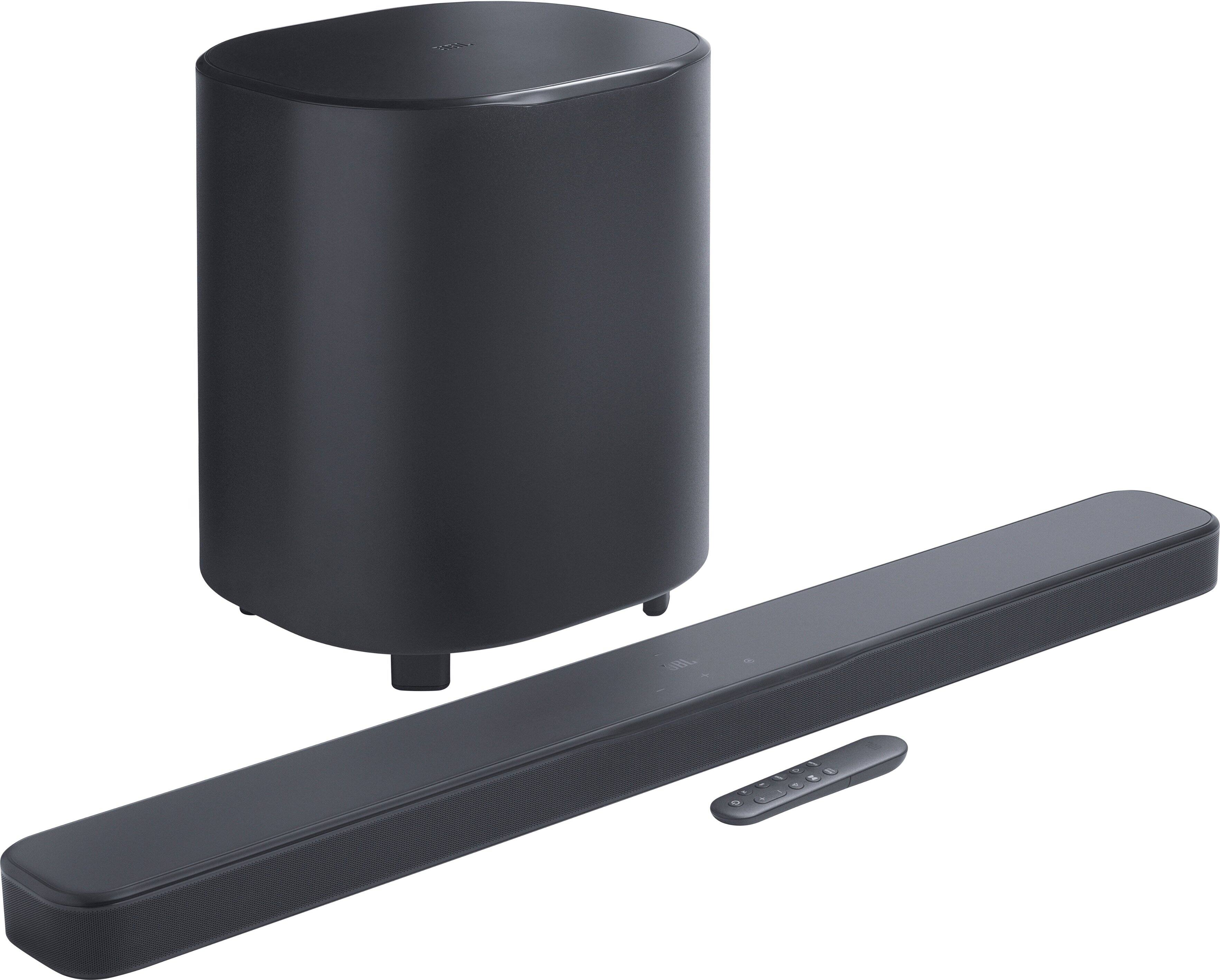 Back. JBL - BAR500MK2 5.1 Soundbar with Dolby Atmos and Wireless Subwoofer - Black.
