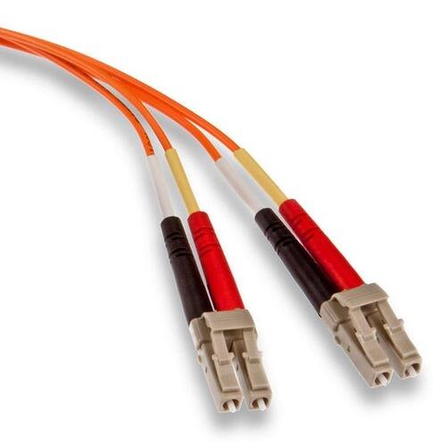 Front. Leviton - 757120111160 9ft Multimode Fiber-Optic Cable - Orange - Orange.