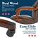 Real Wood
DETAILED FINISH
Rich toned wood accents seamlessly blend comfort and class.
Easy-Glide 360° CASTERS
Move with ease across most carpeted floors with the dual-wheel swivel casters.