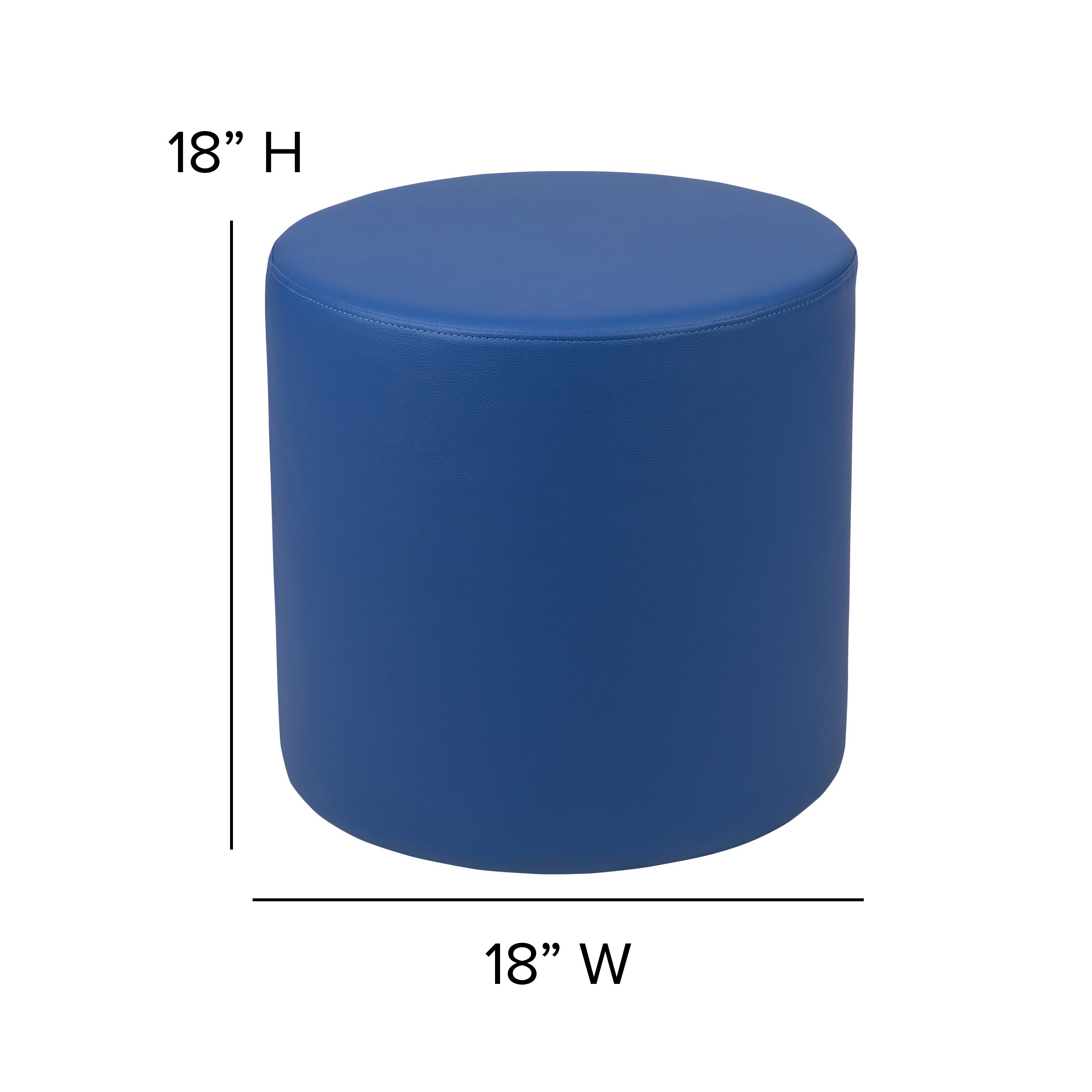 18" H  
18" W