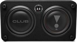 JBL - CLUB1200SSL SINGLE 12" THIN enclosure with Passive Radiator - Black