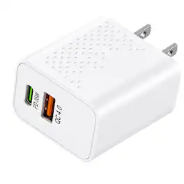 Qixxronics - Fast Charging 35W Charger for Google Pixel 10 10Pro XL 9a 9ProXL 9Pro 8Pro 8 8a 7Pro 7 7a 6Pro 6 6a 5 5a 4, USBC Charger - White
