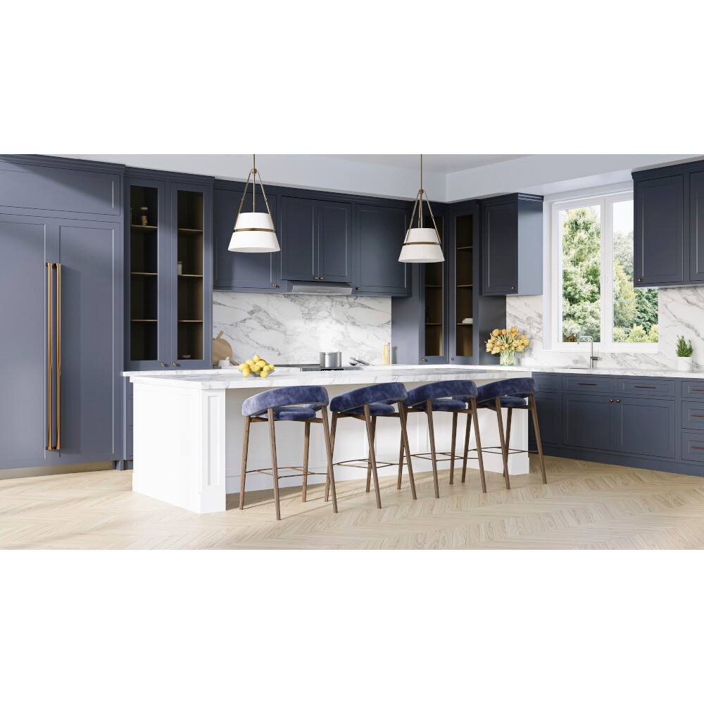 Alt View 11. Broan - Mantra 30-Inch 490 MAX Blower CFM 1.0 Sones Range Hood - Stainless Steel.