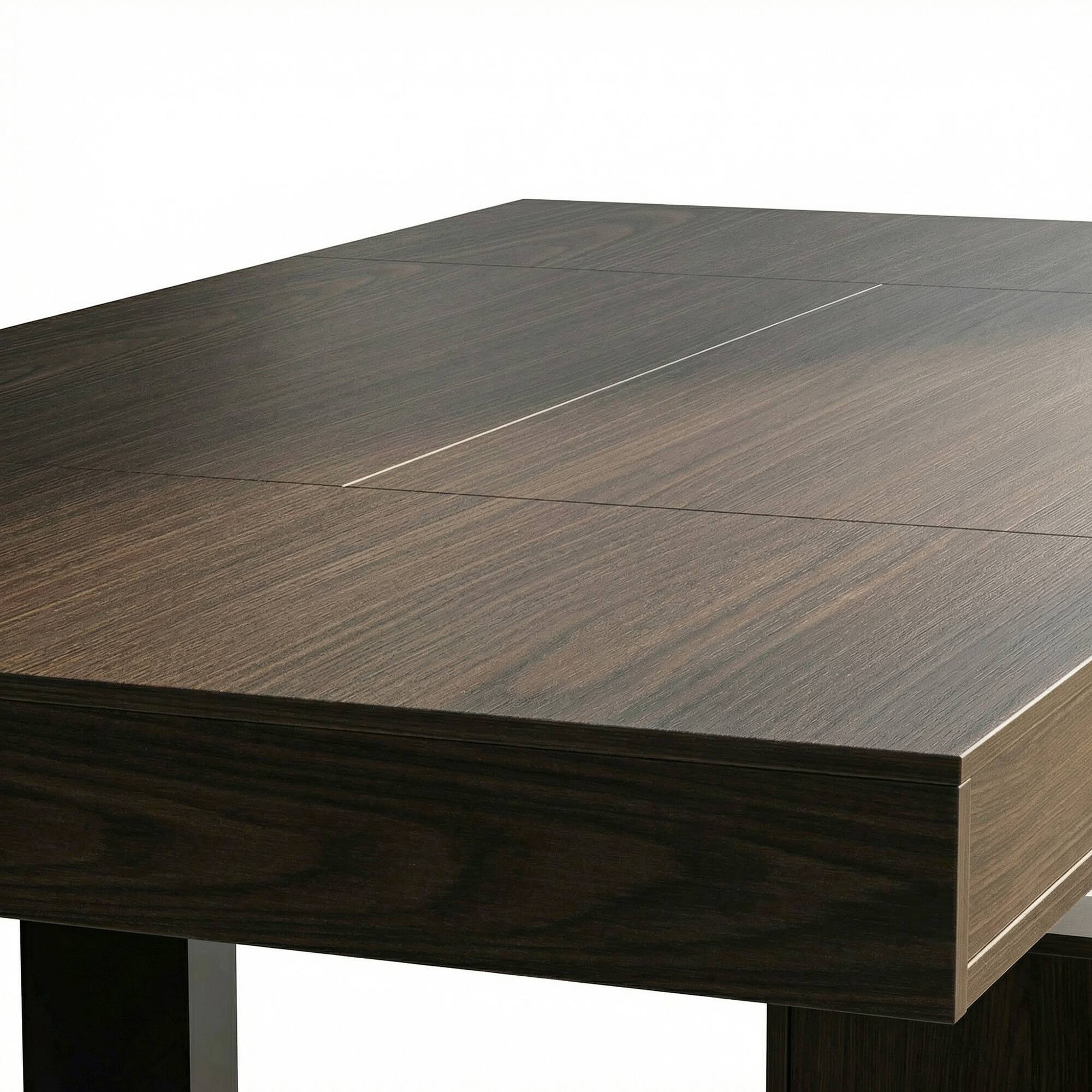 Alt View 8. Homsee - Elm Wood Electric Standing Desk - Adjustable Height Desk with Dual Motors for Home Office, Study, Workplace - Brown.