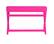 Alt View 11. Linon Home Décor - Penrose Two-Drawer Campaign-Style Writing Desk - Raspberry Pink.