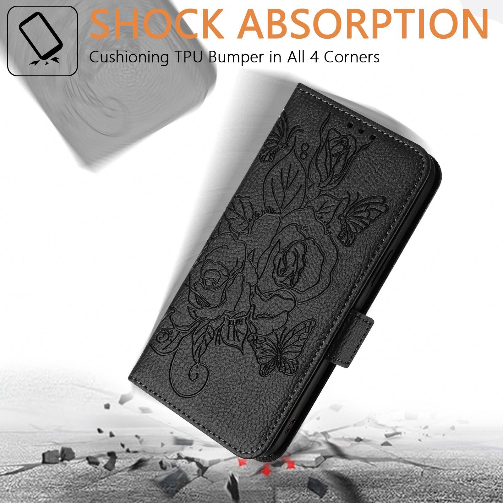 SHOCK ABSORPTION  
Cushioning TPU Bumper in All 4 Corners