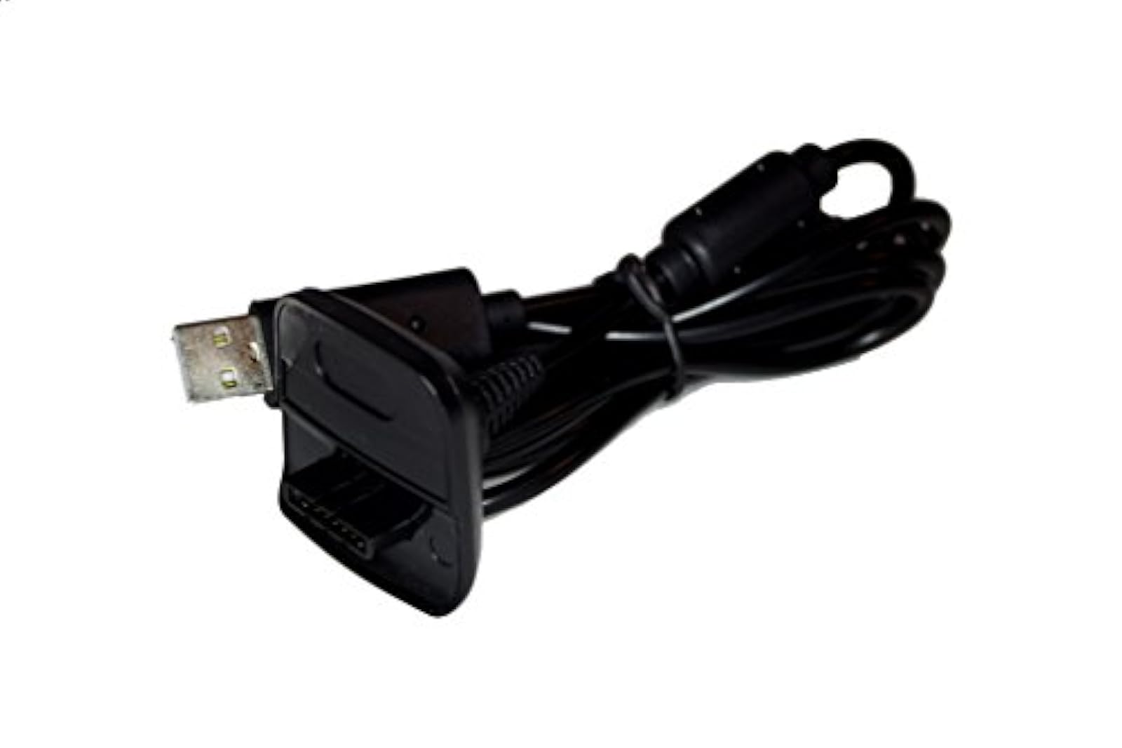 Front. Mars Devices - Xbox 360 Controller Play And Charge Cable Replacement Black By Mars Devices - Black.