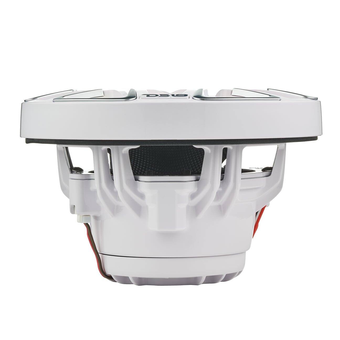 Alt View 3. DS18 Audio - 6.5" Hybrid Coaxial Speaker With Kevlar Cone, Compression Driver and Neodymium Magnet | 200W RMS 4-Ohm - White.