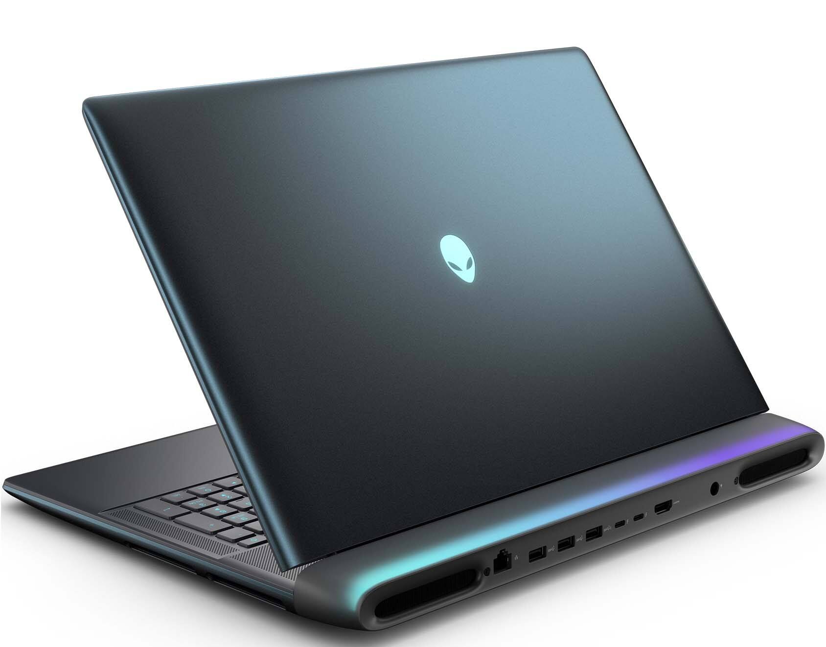 Alt View 7. Alienware - Alienware 18 Area-51 AA18250 Laptop 18 WQXGA (Intel Ultra 9- 275HX, 64GB DDR5, 2TB PCIe SSD, Win 11 Pro) w/USB Hub - Liquid Teal.