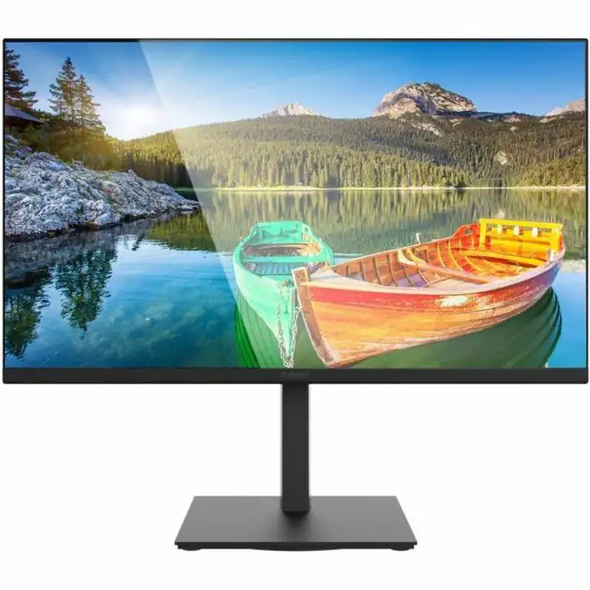 Front. Planar - Planar PZN3210U 32" Class 4K UHD LED Monitor - 16:9 - 32" Viewable - In-plane Switching (IPS) Technology - LED Backlight - Black.