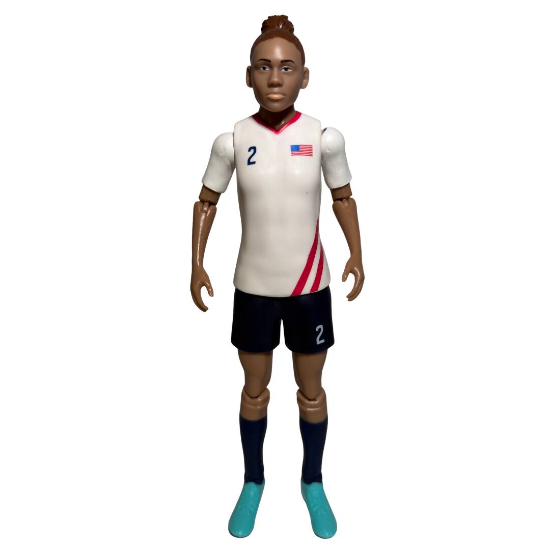 Alt View 1. Banbo Toys - Banbo Toys SOCKERS USWNT Trinity Rodman 8" Collectible Soccer Action Figure.