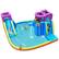 Front. Costway - 6 in 1 Inflatable Dual Slide Water Park Climbing Bouncer Without Blower - Multicolor.