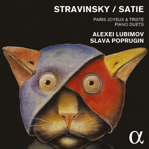 Stravinsky / Satie / Lubimov / Poprugin,Slava - Stravinsky & Satie: Paris Joyeux & Triste - Piano  - COMPACT DISCS