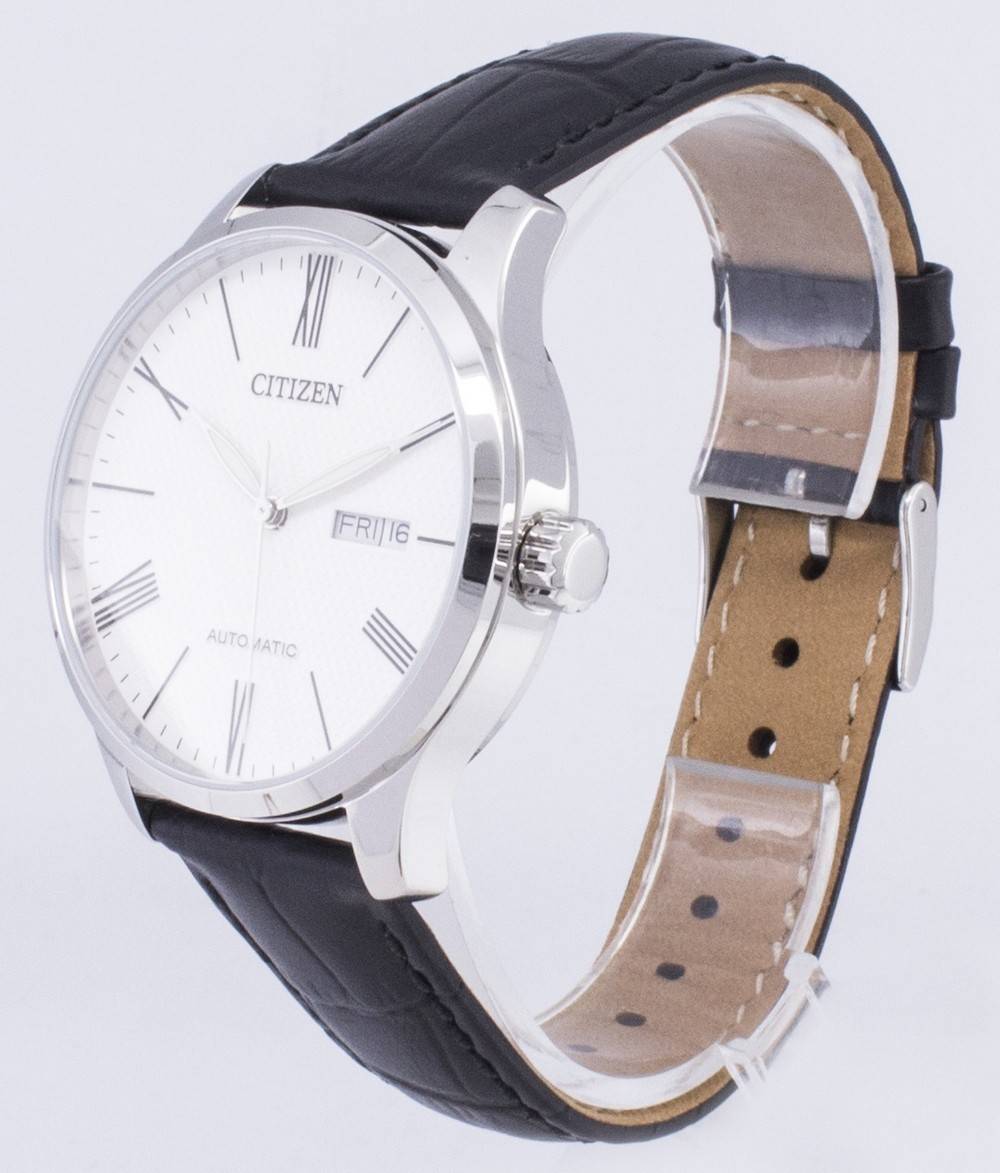 Citizen Automatic NH8350 08A Analog Men's Watch White - Best Buy