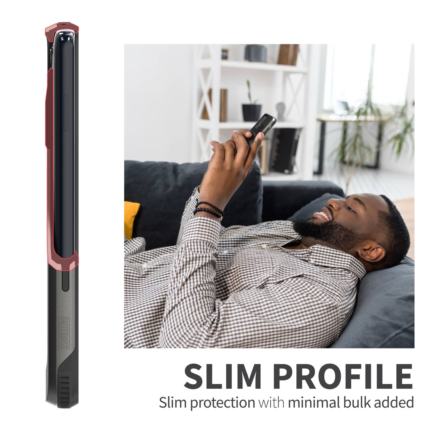 GUTCROSS SLIM PROFILE Slim protection with minimal bulk added