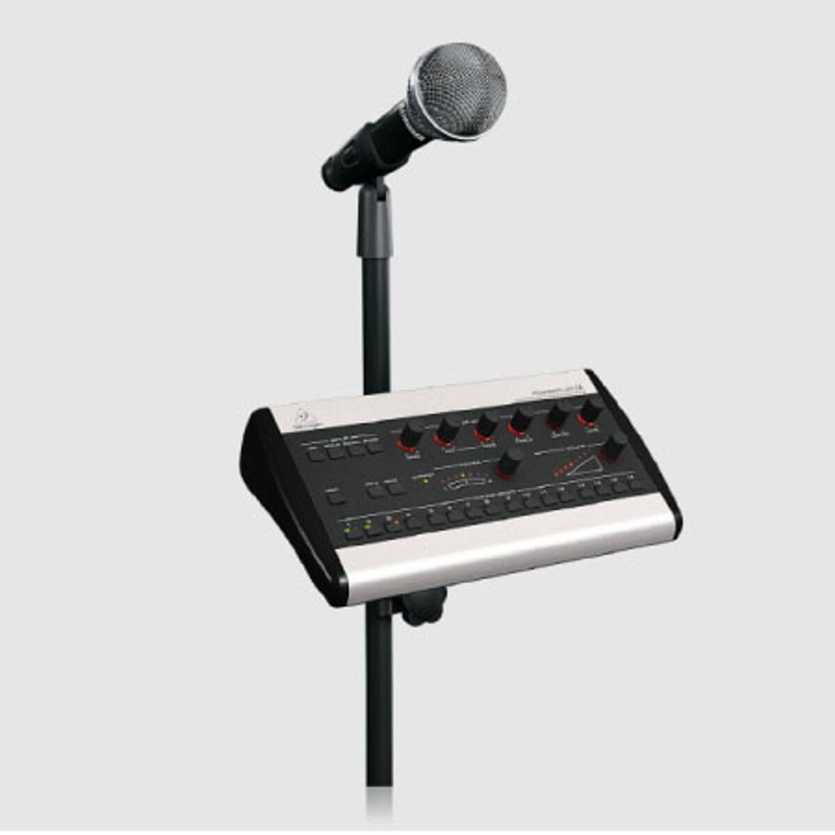 Alt View 9. Behringer - Behringer Powerplay 16 Mounting Bracket for P16-M Monitor Mixer, Bundle With H&A Tripod Microphone Stand with.